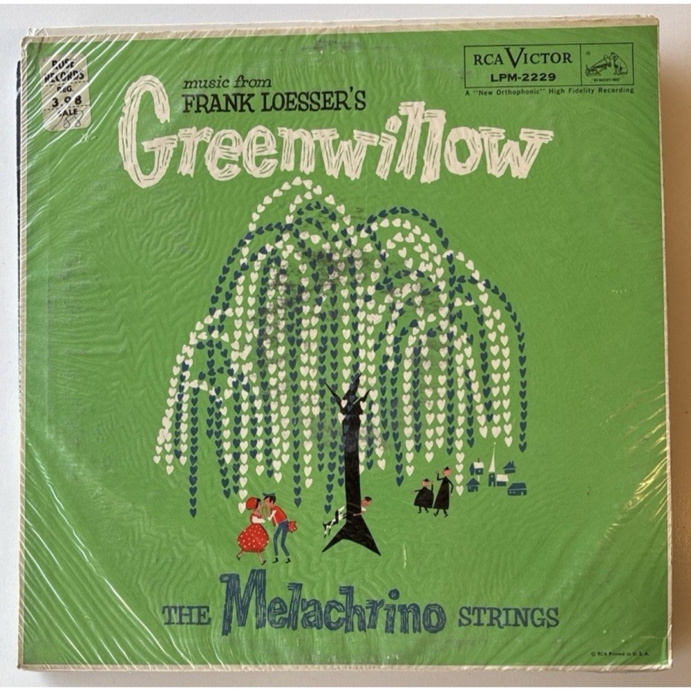 Melachrino Strings Music Frank Loesser's GREENWILLOW Vinyl LP (L53)